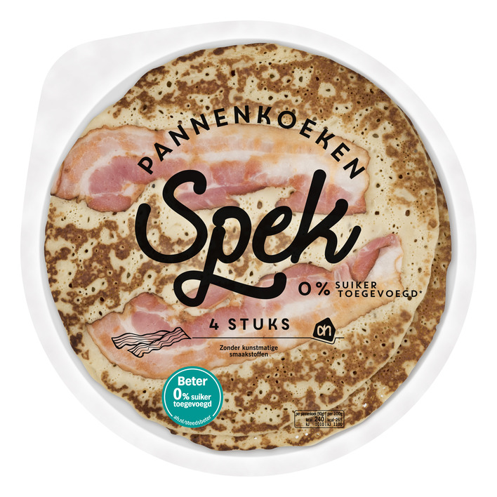 Huismerk Ambachtelijke pannenkoeken met spek