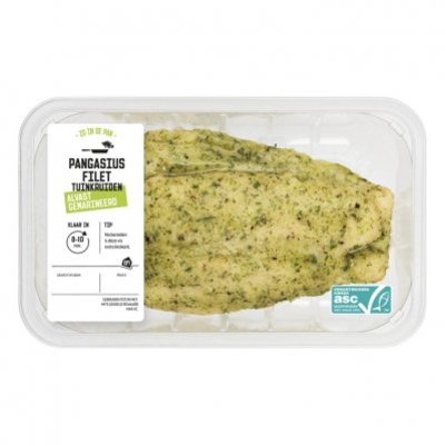 Huismerk Pangasiusfilet tuinkruiden