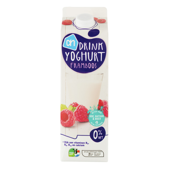 Huismerk Drinkyoghurt framboos