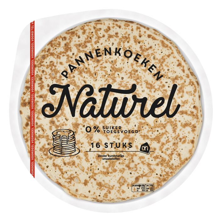 Huismerk Pannenkoeken naturel voordeel