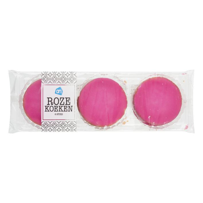 Huismerk Roze koeken