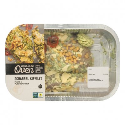 Huismerk Ovenschotel kipfilet pesto-pijnboompit