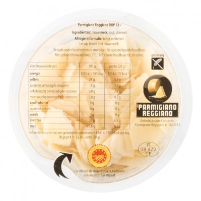 Huismerk Parmigiano Reggiano flakes