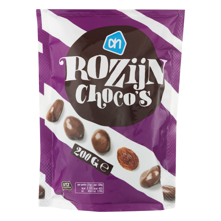 Huismerk Choco's rozijn