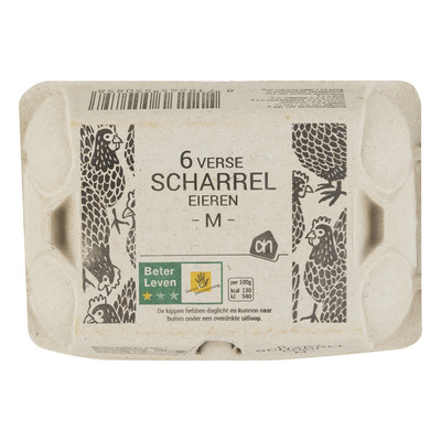 Huismerk Scharreleieren klasse M