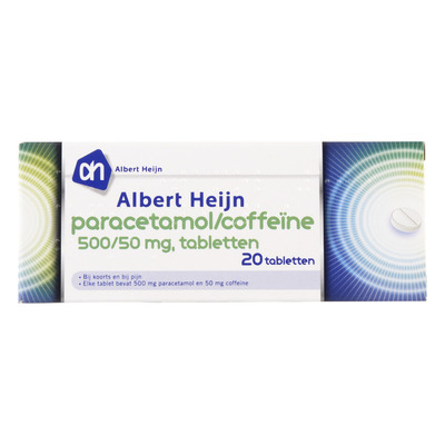 Huismerk Paracetamol/coffeïne 500/50 mg