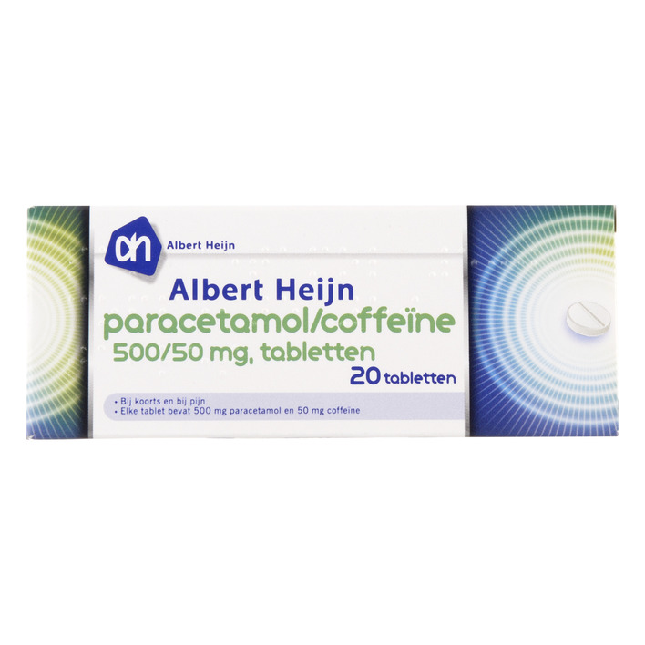 Huismerk Paracetamol/coffeïne 500/50 mg