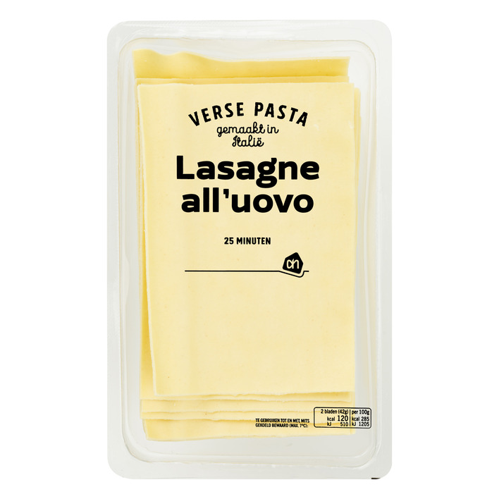 Huismerk Verse lasagne all'uovo