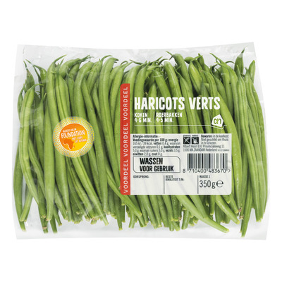 Huismerk Haricots verts voordeel