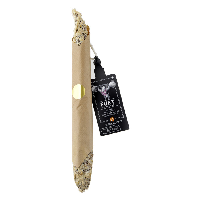 Huismerk Fuet met knoflook