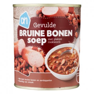 AH Rijkgevulde bruine bonensoep