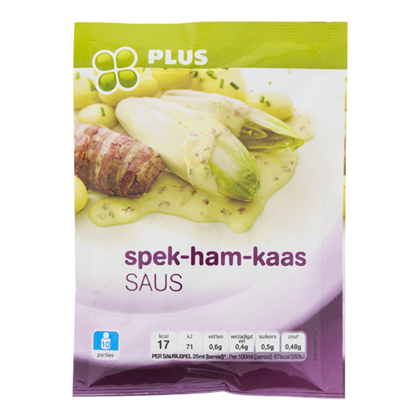Huismerk Mix voor Spek-ham-kaassaus