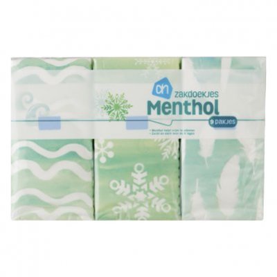 Huismerk Zakdoekjes menthol