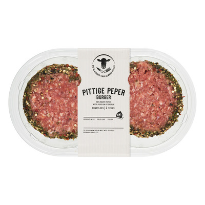 Huismerk Pittige peperburger