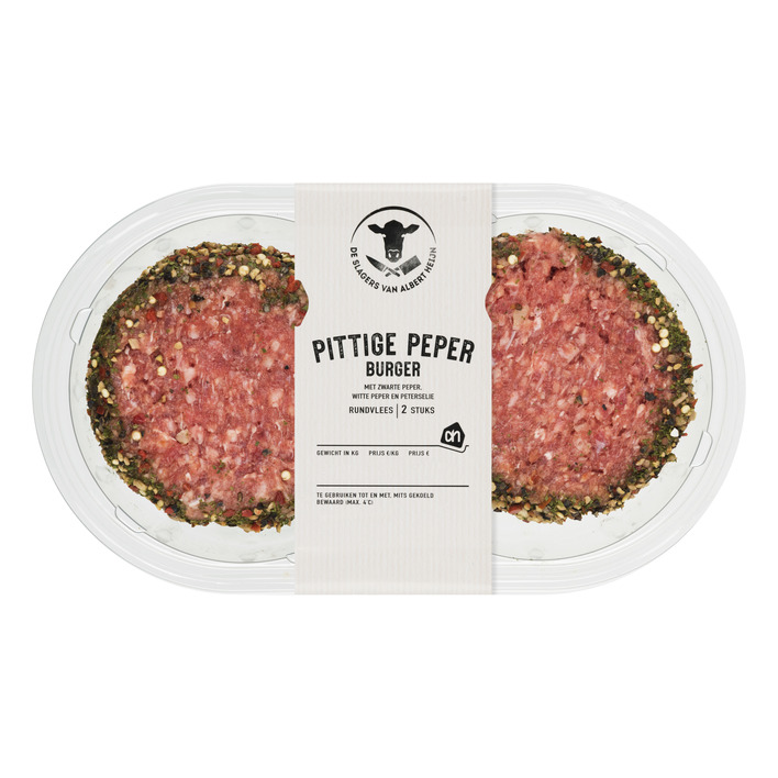 Huismerk Pittige peperburger