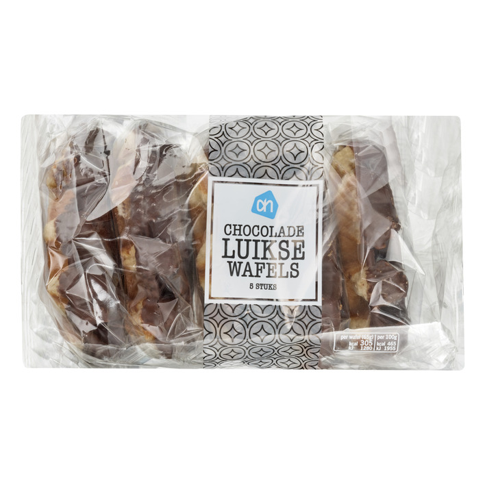 Huismerk Luikse wafels choco