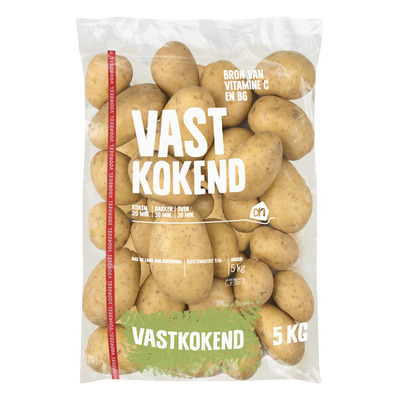 Huismerk Vastkokende aardappelen voordeel