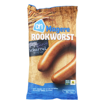 Huismerk Magere rookworst scharrelvlees