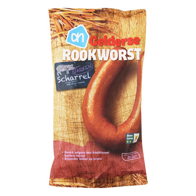 Huismerk Gelderse rookworst scharrelvlees