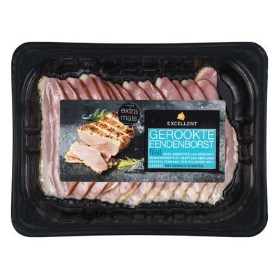 Huismerk Gerookt gesneden eendenborstfilet