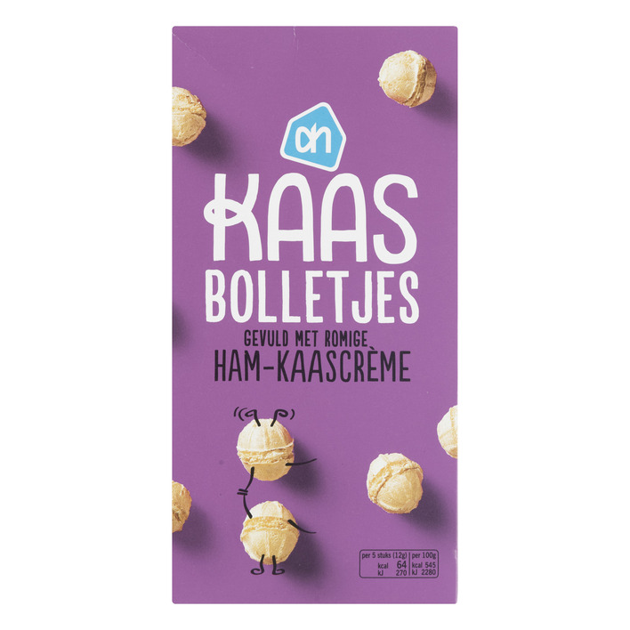 Huismerk Kaasbolletjes ham-kaas