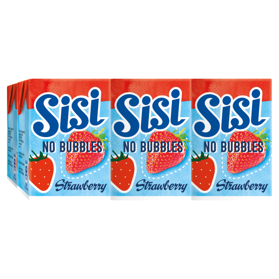 Sisi No Bubbles strawberry 6x 20 cl.