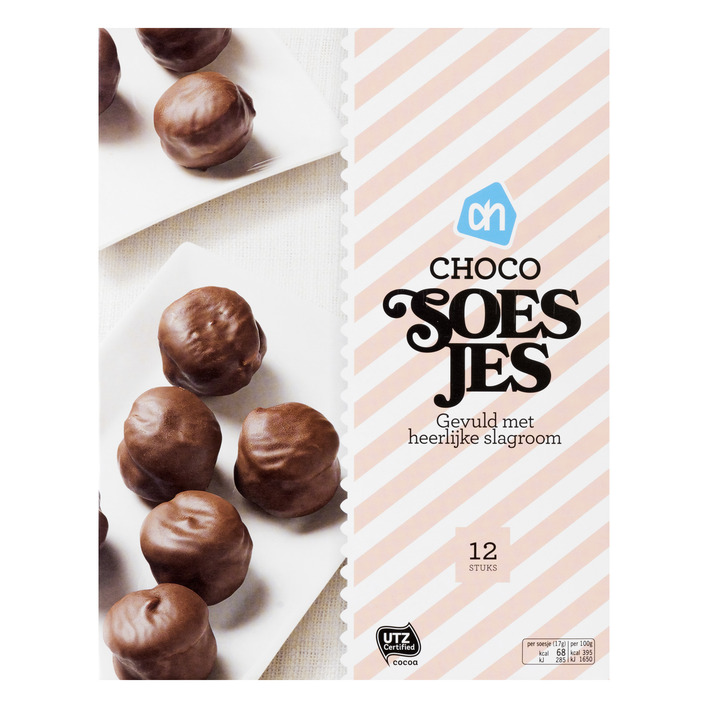 Huismerk Mini moorkopsoesjes chocolade