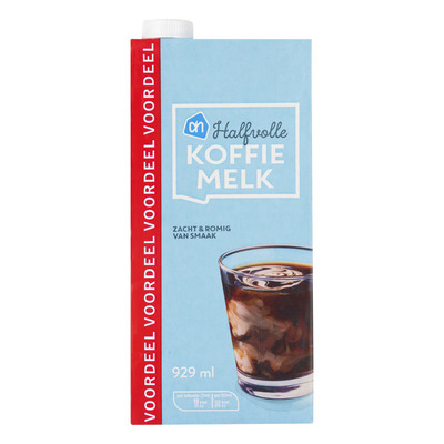 Huismerk Halfvolle koffiemelk voordeel