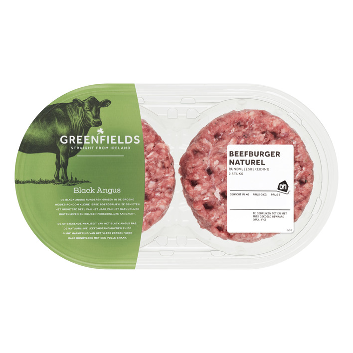 Huismerk Greenfields beefburger