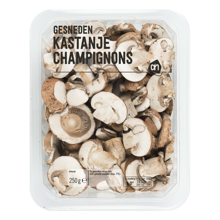Huismerk Gesneden kastanje champignons