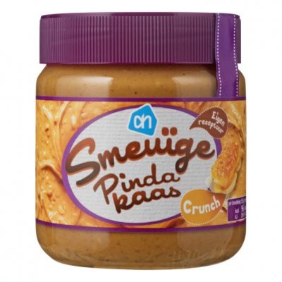Huismerk Smeuïge pindakaas crunch