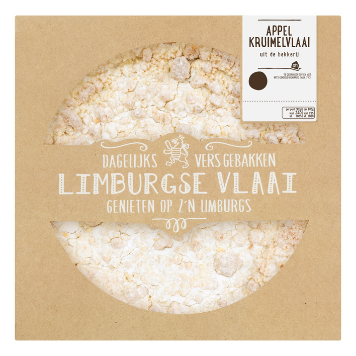 Huismerk Appelkruimelvlaai