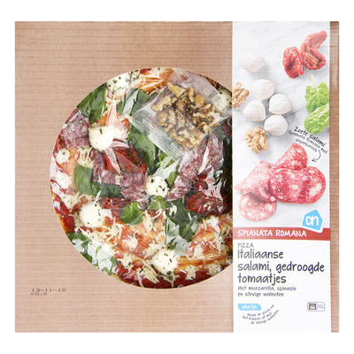 Huismerk Pizza spianata Romana