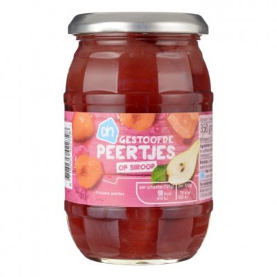 AH Gestoofde peertjes op lichte siroop