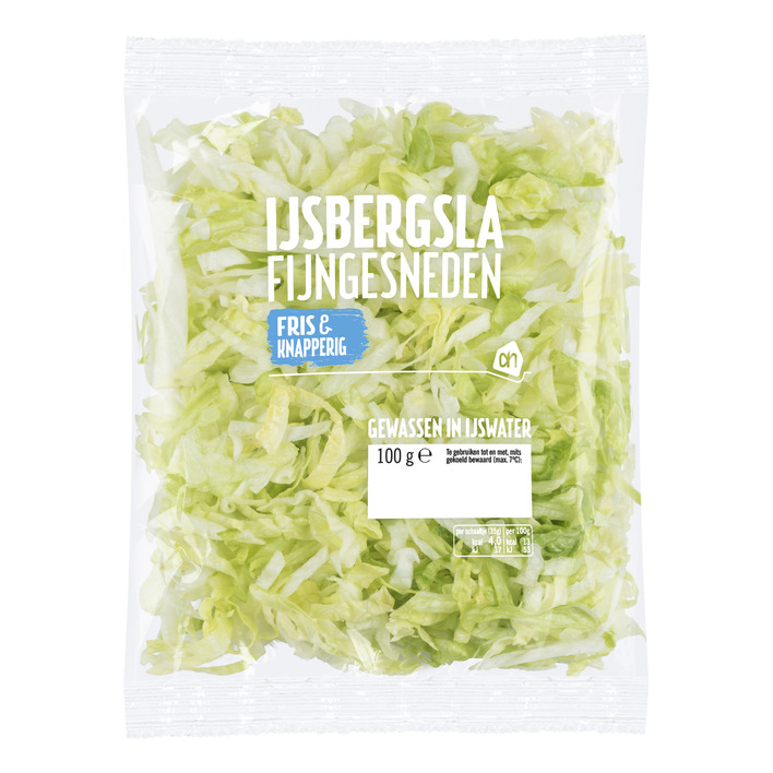 Huismerk Fijngesneden ijsbergsla