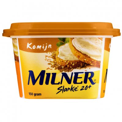 Milner Slankie smeerkaas komijn 20+