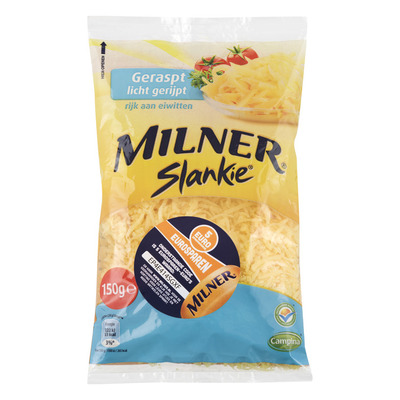 Milner Slankie licht gerijpt 25+ geraspte kaas