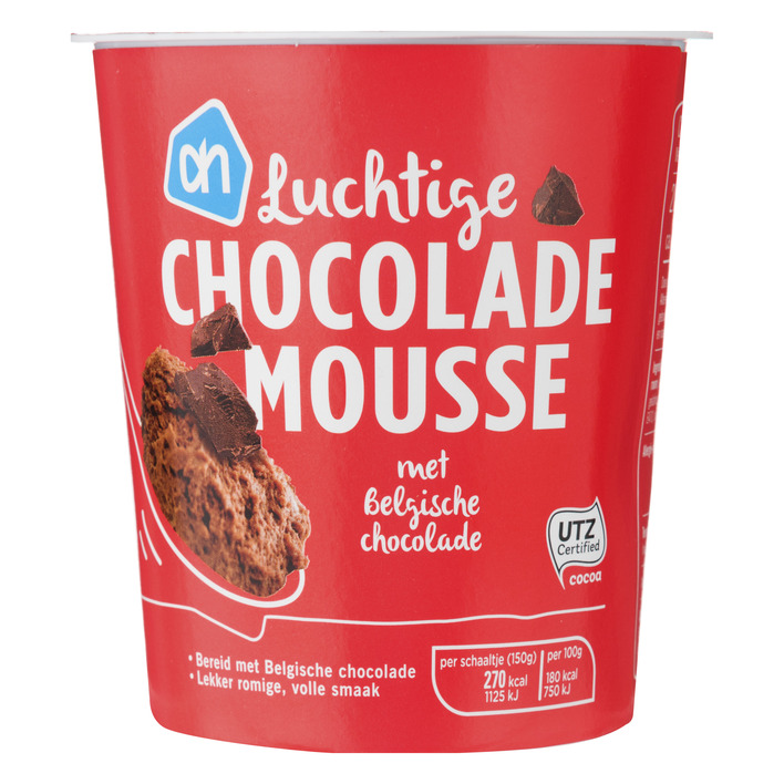 Huismerk Chocolade mousse