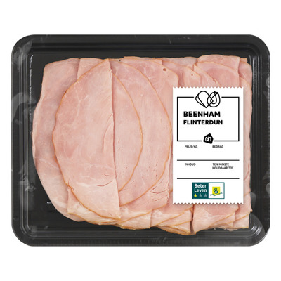 Huismerk Flinterdunne gegrilde beenham