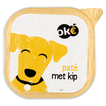 Budget Huismerk Natvoer pate kip