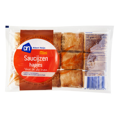 Huismerk Mini saucijzen hapjes