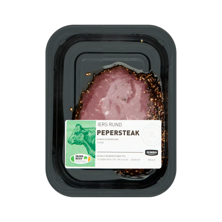 Huismerk Iers Rund Pepersteak