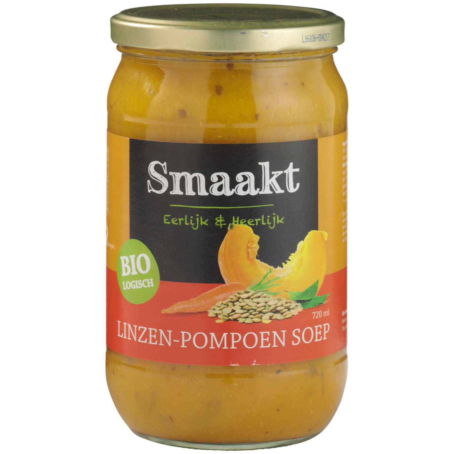 Smaakt Linzen pompoensoep