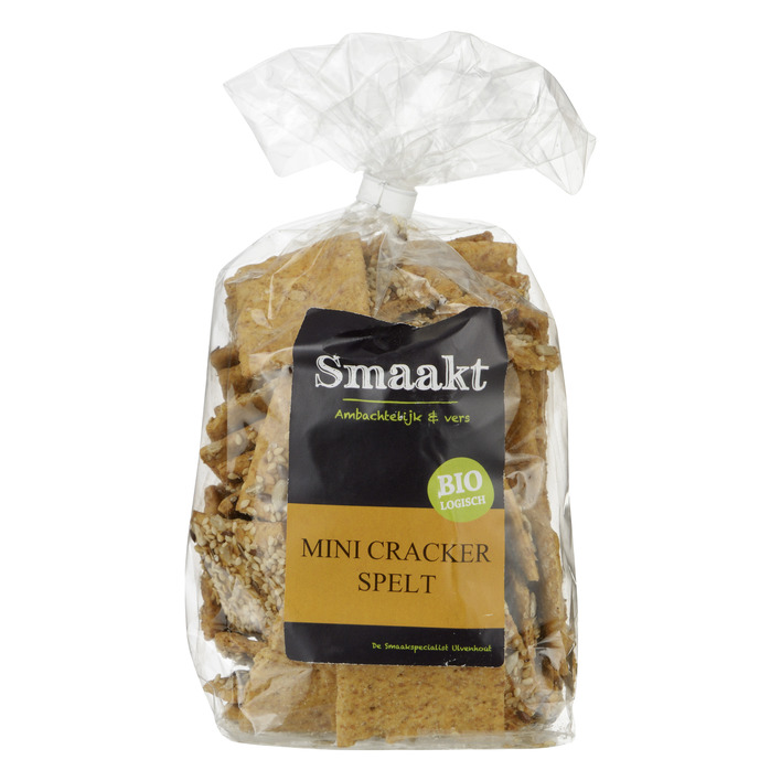 Smaakt Mini crackers spelt