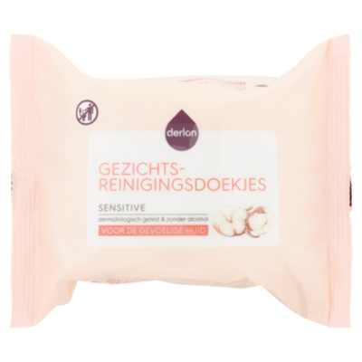 Huismerk Gezichtsreinigingsdoekjes Sensitive