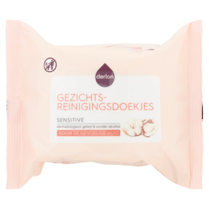 Huismerk Gezichtsreinigingsdoekjes Sensitive