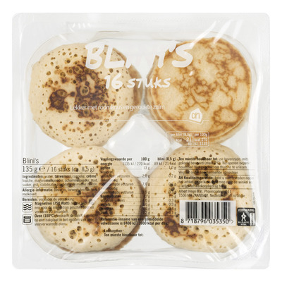 Huismerk Kleine blini's