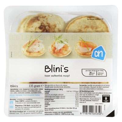 Huismerk Kleine blini's