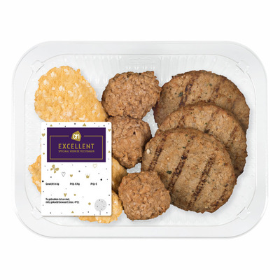 Huismerk Mini vegetarische gourmetschotel