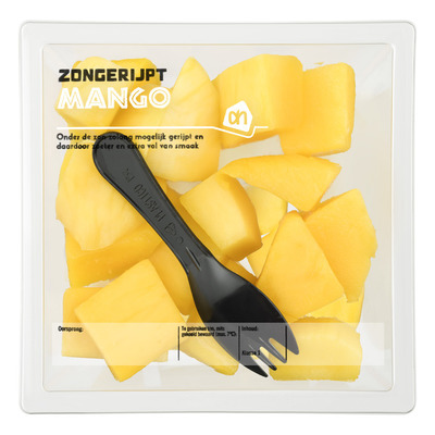 Huismerk Zongerijpte mango stukjes